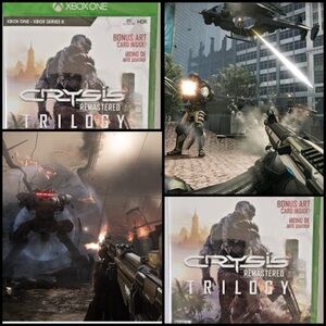 Crysis Remastered Trilogy for XBOX One Three Games One Epic Crysis